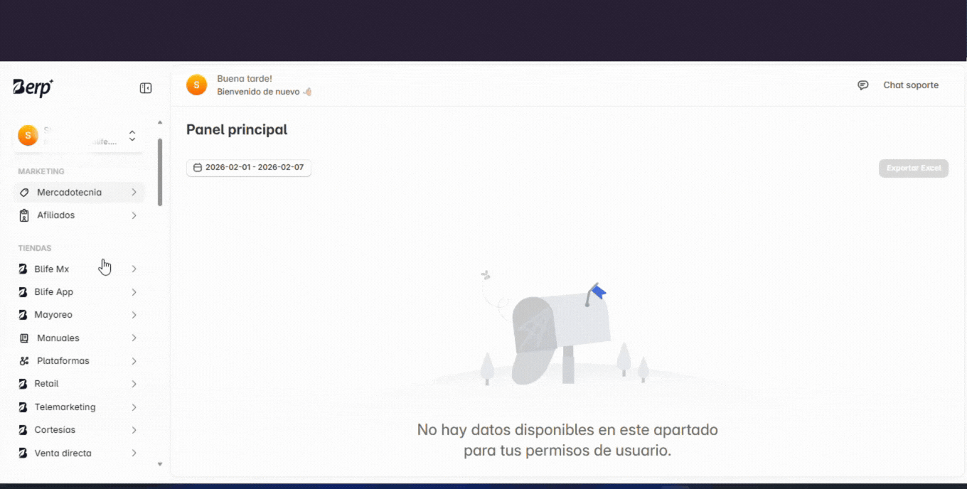 ERP platform for business operations